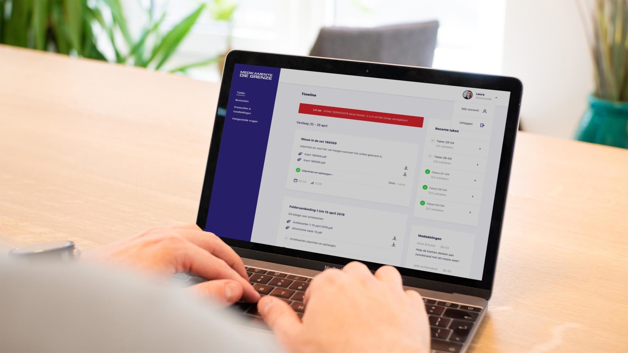 Die grenze intranet maatwerk laravel niice digital marketing achterhoek Die grenze intranet maatwerk laravel niice digital marketing achterhoek